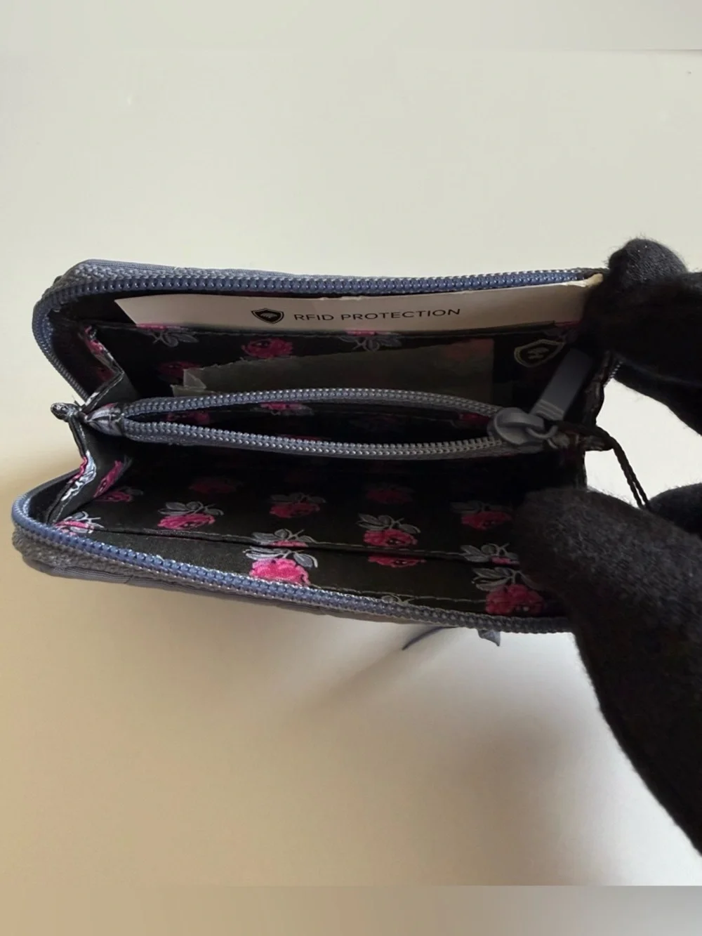 Vera Bradley RFID Petite Zip-Around Wallet - Picture 3 of 4